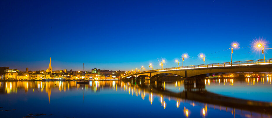Wexford Bridge Night